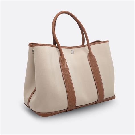 hermes garden party bag gold|hermes garden party 36 price.